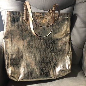 Gold Michael Kors Bag